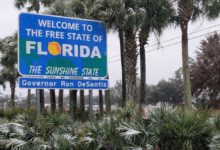 Nevada sorpresiva cubre el noroeste de Florida por segundo año consecutivo