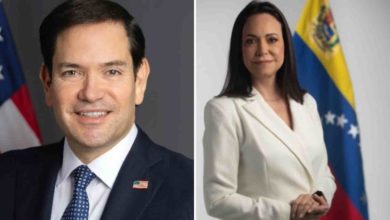 Rubio convoca a María Corina Machado en el Departamento de Estado
