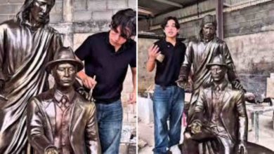 Un santo, un joven escultor y un puente: Escultura de José Gregorio Hernández marca un hito en Florida (+VIDEO)
