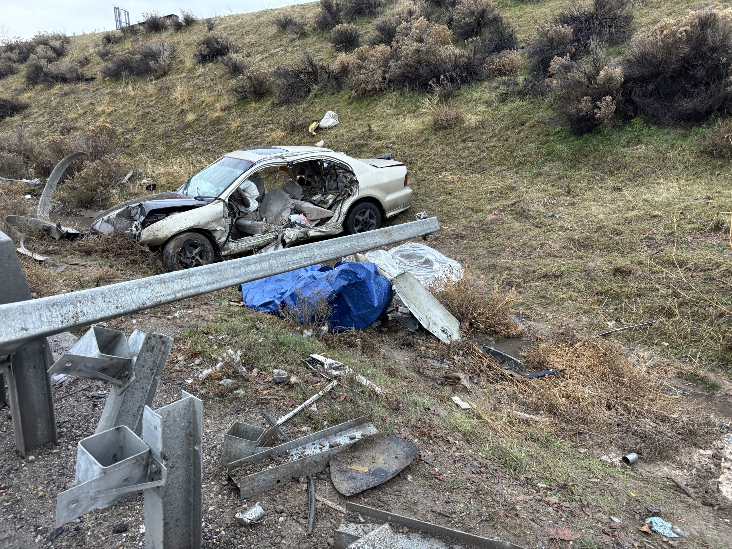 Muere conductor de 29 años tras choque en la I-15 en Riverdale
