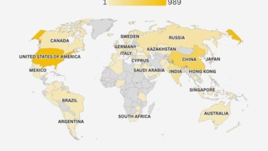 El mapa global de la riqueza ¿Dónde viven los multimillonarios del mundo?