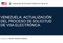 Embajada de Estados Unidos en Caracas activa sistema de visas electrónicas: Trámite migratorio se digitaliza por completo