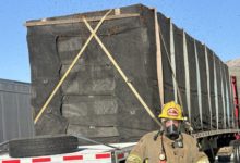 Bomberos en Utah rescatan 25 millones de abejas tras avería de un camión en plena ola de calor