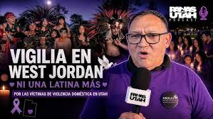 West Jordan alza la voz contra la violencia doméstica con vigilia “Ni Una Latina Más”