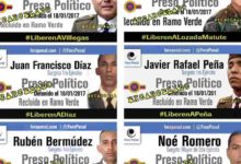 Ocho militares recuperan la libertad tras casi diez años de prisión en Venezuela