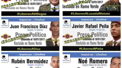 Ocho militares recuperan la libertad tras casi diez años de prisión en Venezuela