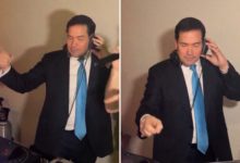 Marco Rubio sorprende como DJ en una celebración familiar en Florida (+VIDEOS)