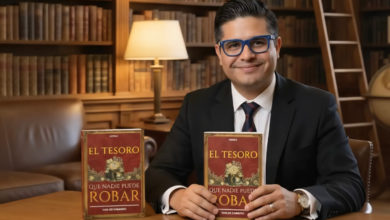 Carlos Camargo lanza novela “El tesoro que nadie puede robar”
