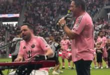 SanLuis llevó el talento venezolano al Inter Miami con una emotiva interpretación del himno de Estados Unidos (+VIDEO)