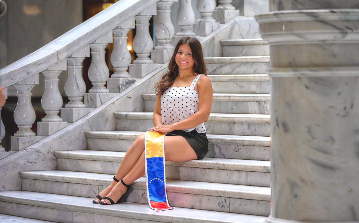 La historia de superación de la venezolana Andrea Quintero, quien obtuvo dos becas completas en Utah
