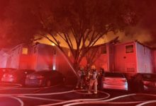 Incendio de gran magnitud afecta complejo de apartamentos en St. George y obliga al cierre de importante vía