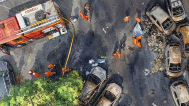 Choque de helicópteros deja seis fallecidos y conmociona a Brasil