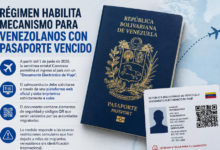 Nuevo documento de viaje permitirá el retorno de venezolanos con pasaporte vencido
