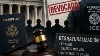 EE. UU. intensifica procesos para revocar ciudadanías obtenidas mediante fraude o delitos graves