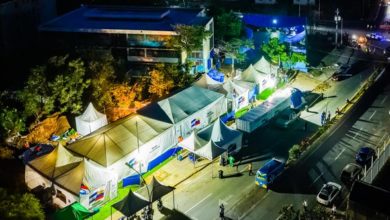 Hospital de campaña de El Salvador brinda atención permanente a afectados por los terremotos en La Guaira
