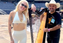 Talento venezolano brilla en la gira de Karol G: Elena Rose y el arpista Alex Martínez llevan el sonido llanero a los estadios de EE. UU. (+VIDEO)