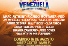 Estrellas de la música y el entretenimiento confirmadas para “UNIDOS POR VENEZUELA”, una iniciativa humanitaria para apoyar la recuperación tras los devastadores terremotos