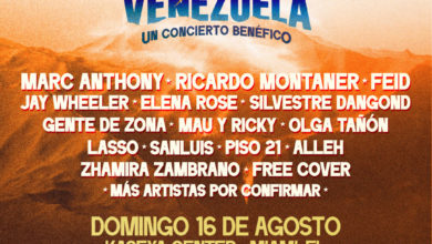Estrellas de la música y el entretenimiento confirmadas para “UNIDOS POR VENEZUELA”, una iniciativa humanitaria para apoyar la recuperación tras los devastadores terremotos
