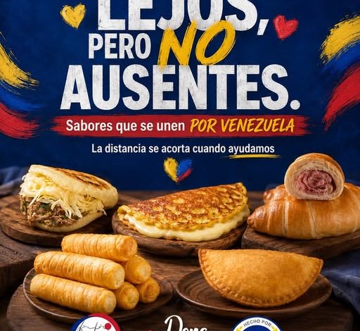 VenMundo impulsa “Lejos, pero no ausentes”, una campaña que une la gastronomía venezolana para apoyar a los afectados por los terremotos de 2026