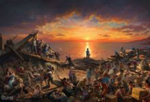 Artista Óscar Olivares convierte el dolor en arte con una obra inspirada en la solidaridad tras los terremotos en Venezuela