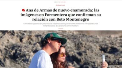 Ana de Armas y Beto Montenegro confirman su romance con un viaje romántico a Formentera