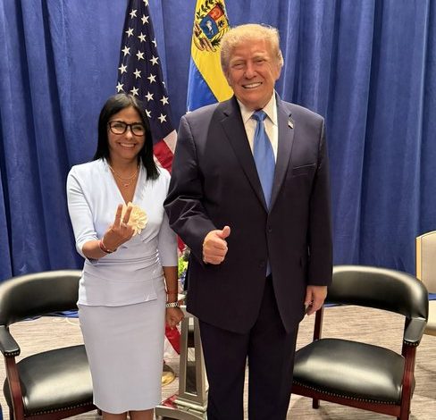 Trump y Delcy Rodríguez abren una nueva etapa en las relaciones entre Estados Unidos y Venezuela