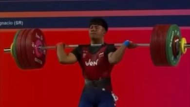 Venezolano Ángel Rodríguez hace historia en Argentina, con un récord mundial juvenil en levantamiento de pesas