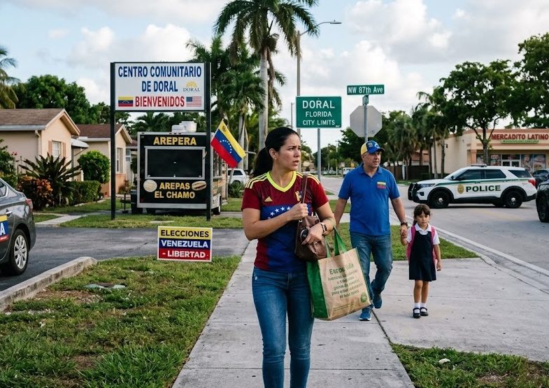 Venezolanos en Doral cambian sus rutinas ante el temor a las redadas de ICE