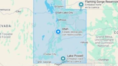 La megasequía del río Colorado mantiene a Utah bajo presión hídrica