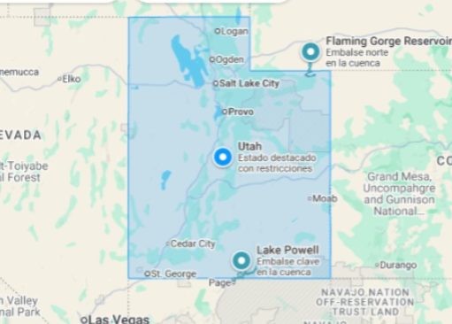 La megasequía del río Colorado mantiene a Utah bajo presión hídrica