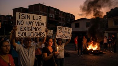 Déficit de 3.900 MW agrava los apagones en Venezuela y dispara las protestas