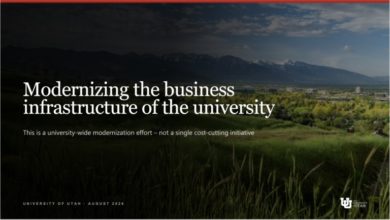 La Universidad de Utah continúa con sus esfuerzos de modernización