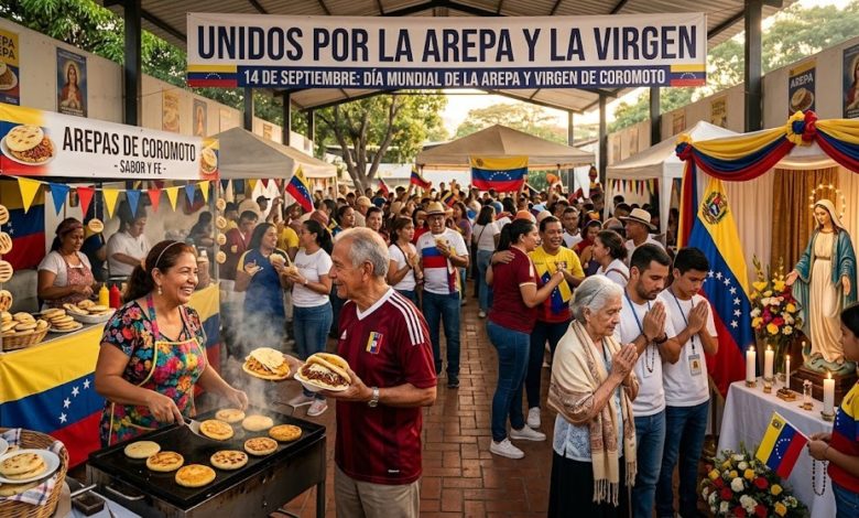 La Arepa y la Virgen de Coromoto: Dos fechas que volvieron a unir a los venezolanos dentro y fuera del país