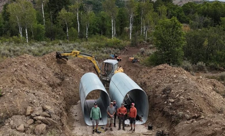 Utah estrena un nuevo sendero de montaña con un túnel bajo una ruta existente