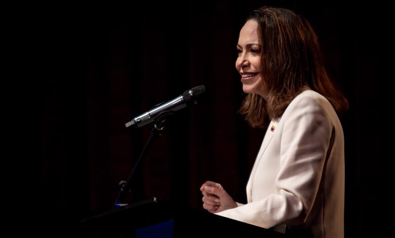 María Corina Machado plantea una Comisión de la Verdad y reclama elecciones presidenciales en 2027