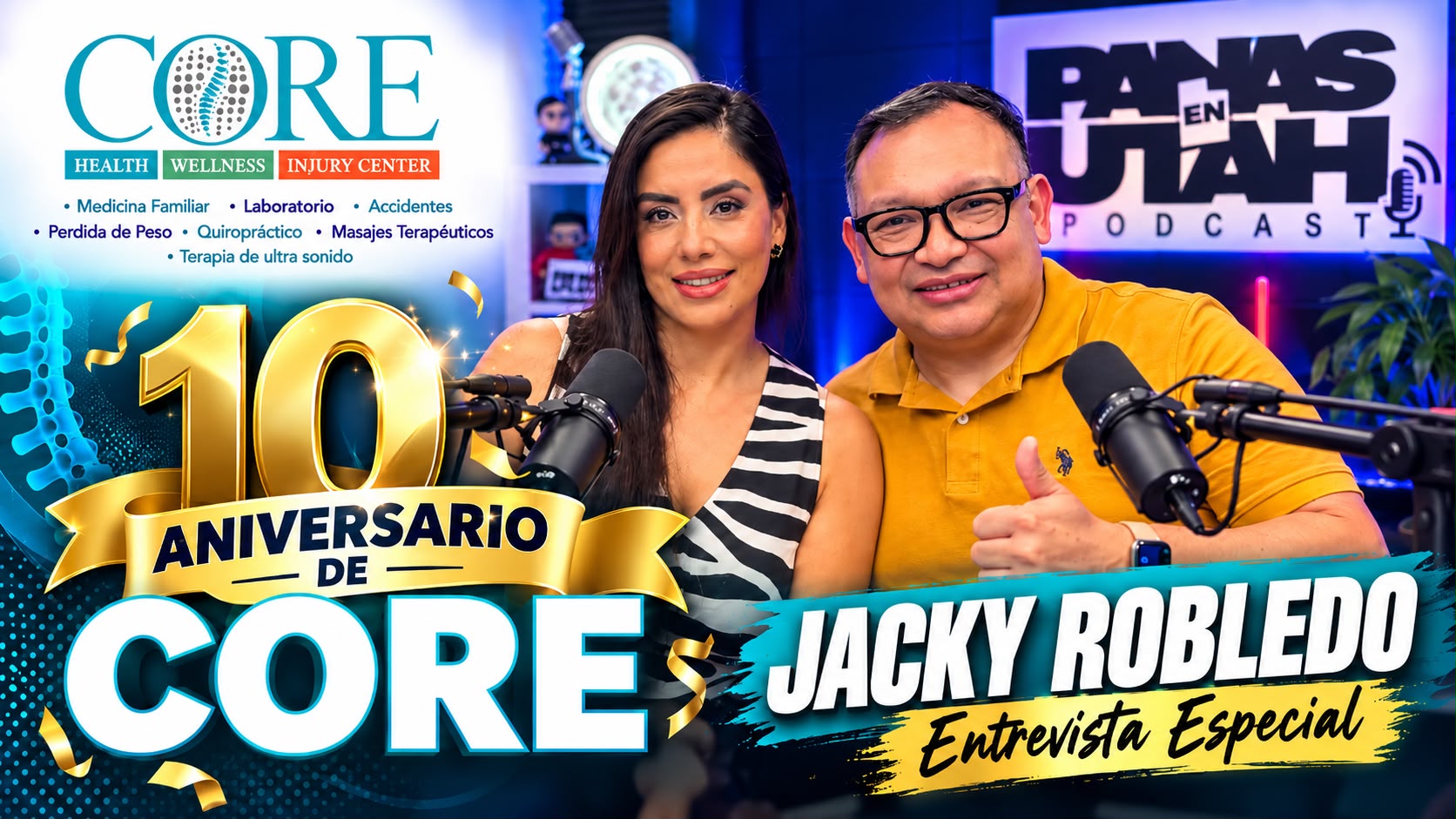 Jacky Robledo celebra 10 años de CORE y una década de conexión con la comunidad latina en Utah
