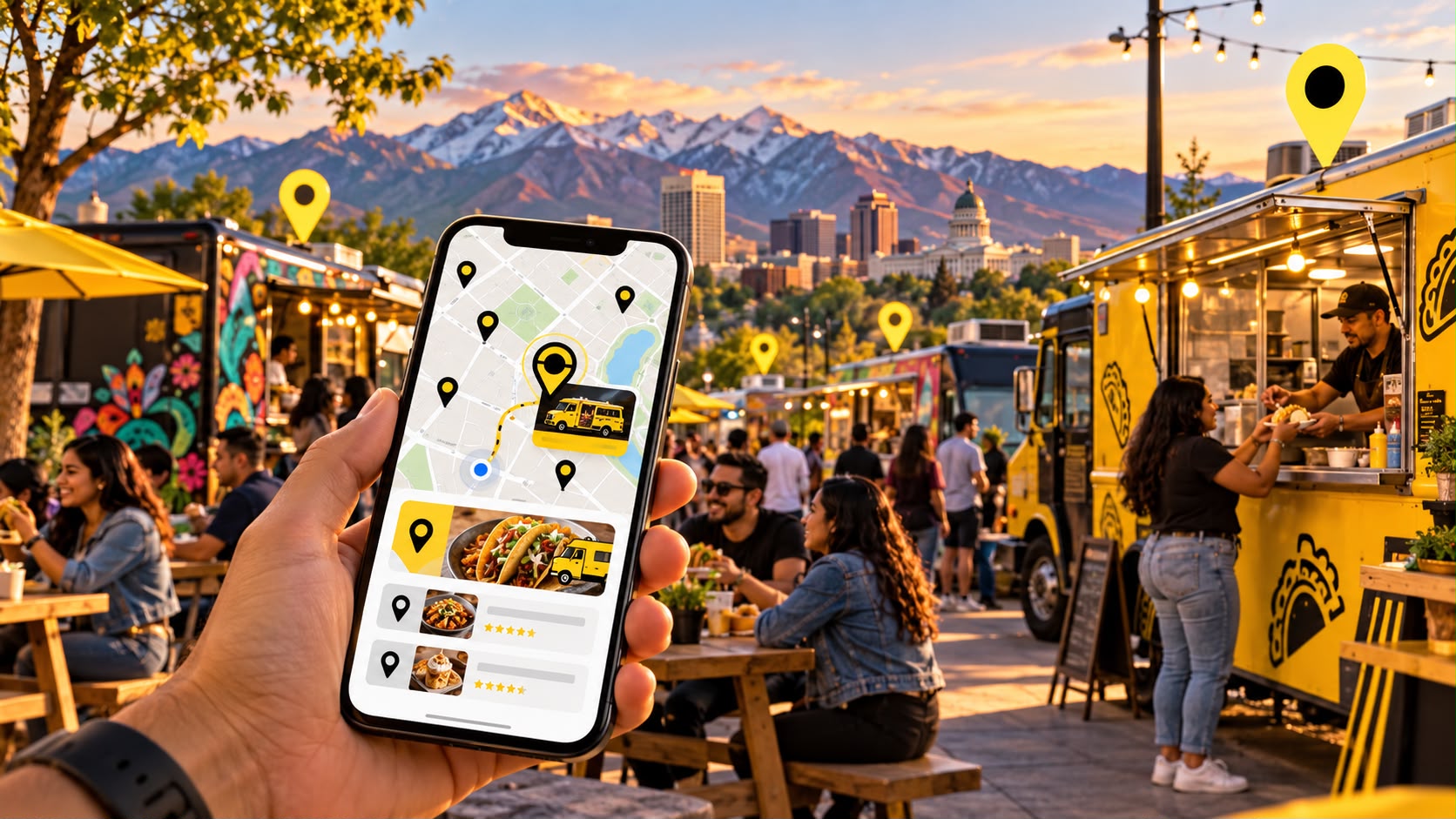 Vive Utah apuesta por la geolocalización para conectar a clientes con negocios latinos, especialmente Food Trucks