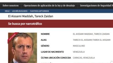 ICE mantiene a Tareck El Aissami como “capturado”, pero el registro no confirma una extradición