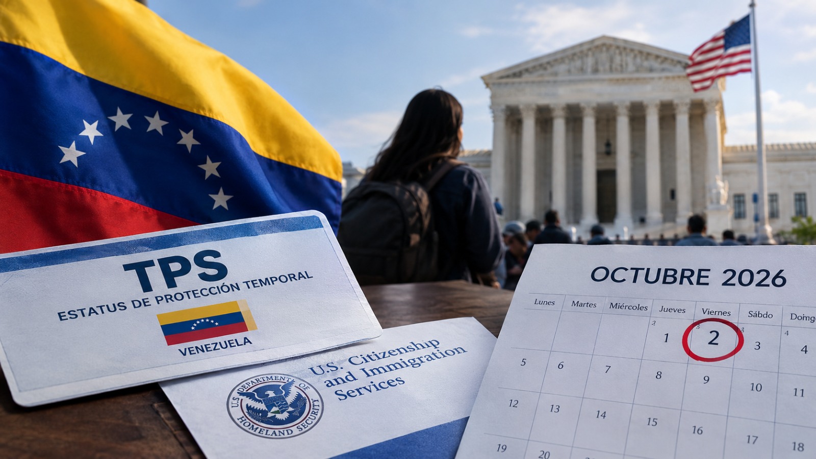 TPS para venezolanos llega a su fecha límite mientras continúa la batalla judicial en Estados Unidos