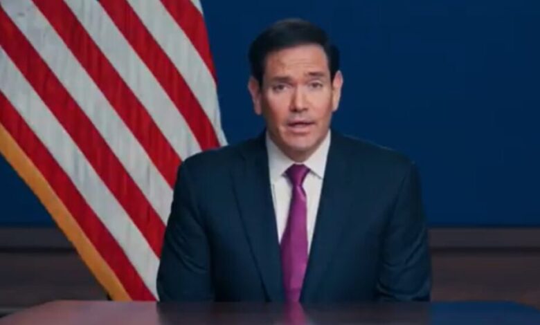 Marco Rubio advierte que de fracasar la transición venezolana habría sanciones y conflictos