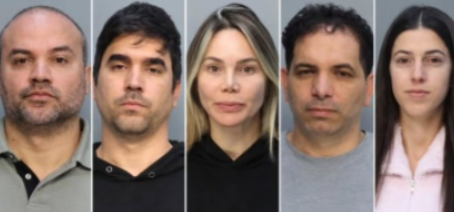 Siete sospechosos, entre ellos cinco hispanos, bajo investigación por fraude con licencias de seguros en Florida