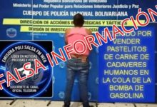 Falsa alarma en Bolívar: Viralizan historia sobre pastelitos de carne humana en San Félix